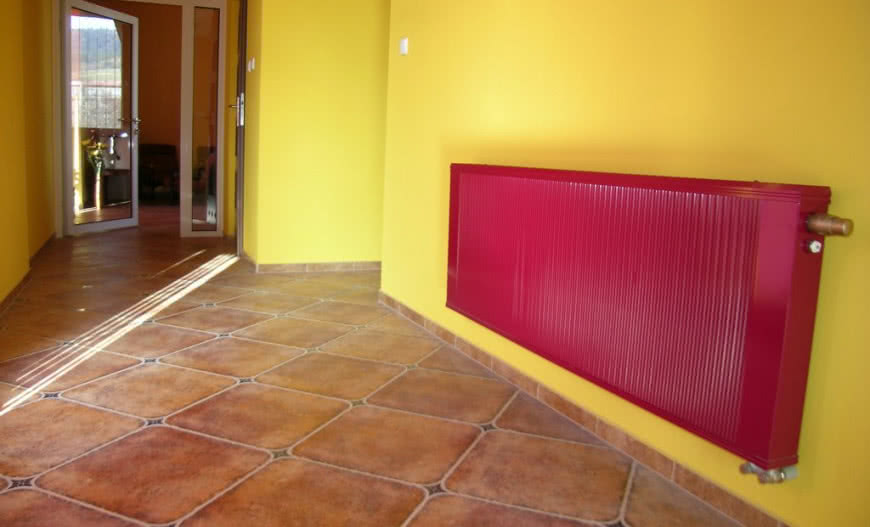 Kolorowe grzejniki ścienne - dopasowane do wnętrza