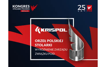 KRISPOL został wyróżniony Orłem Polskiej Stolarki