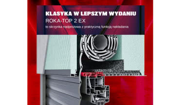 Roka-Top 2 EX - skrzynka nadprożowa z funkcją nakładania 