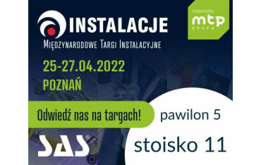 ZMK SAS zaprasza na Targi INSTALACJE 2022